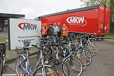Bild der Fahrräder